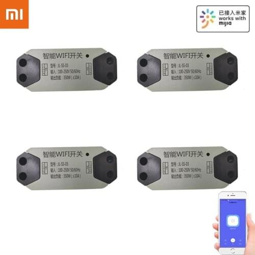New Xiaomi Mijia Wifi Smart Light Switch Universal Breaker Timer Smart Life Wireless Remote Control Works with Mi Home Mijia App