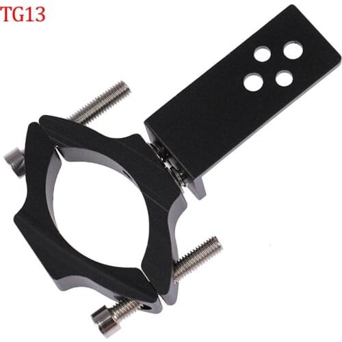Universal 1Set Adjustable Clamp Spotlight Holder TG13 Aluminum Alloy Mount Motorcycle Headlight Bracket Motorcycle Accessories