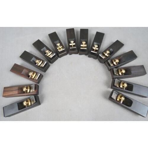 14pcs Mini Planes Tools ebony wood Woodworking Tools Plane Guitar Tool Luthier