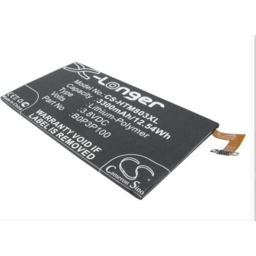 Cameron Sino 3300mah battery for HTC 803S 809d HTC0P3P7 HTC6600LVW One Max One Max 8060 One Max LTE T6 35H00211-00M B0P3B100
