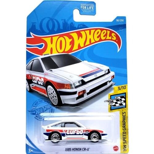Hot Wheels 1985 Honda CRX - HOTWHEELS 1985 HONDA CR-X - HOTWHEELS 2021
