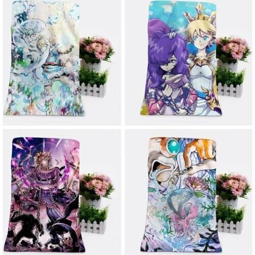 IVYYE 1PCS Game Ball Fashion Customized Anime Bath Towels Handkerchief Soft Face Towel Cartoon Washcloth Unisex NEW