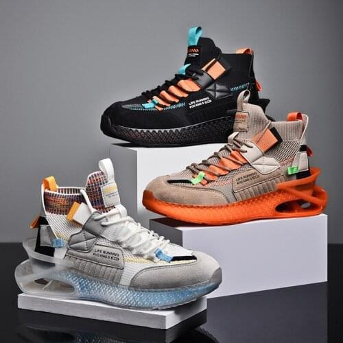 2021 Fashion Running Sports Men Sneakers Trendy Black white Breathable Men Casual Sneakers Designer Brand Men Casual Shoes