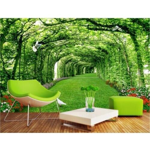 3d room wallpaper custom mural Park forest lawn decoration painting home improvement 3d wall murals wallpaper for walls 3 d