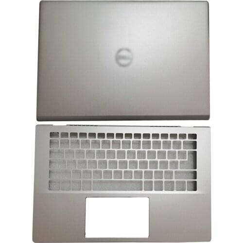 NEW Laptop Case LCD Back Cover/Palmrest Upper Case For Dell Inspiron 14 5401 5402 5405 Silver Computer Case 0WK1KG 09TNWY