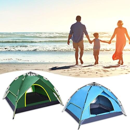 Automatic Tent 2-3 Person Camping Tent,Easy Instant Setup Protable Backpacking for Sun Shelter,Travelling,Hiking