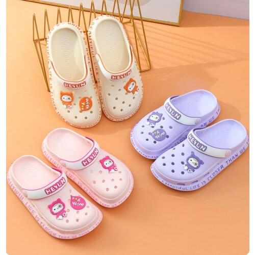 Slippers Women Cat For Boys Girls Summer Kids Beach Men Shoes Baby Suitable Soft Indoor Slippers Children Outdoor