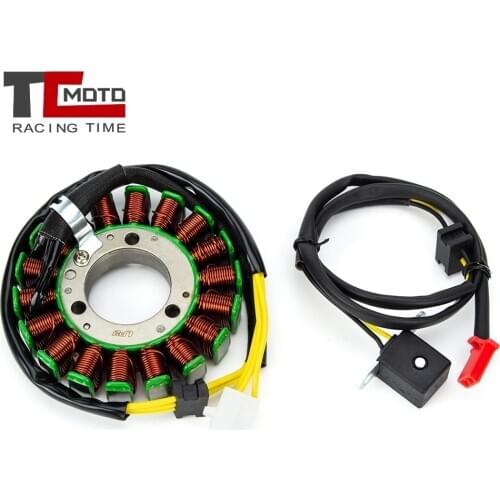 TCMOTO For Kawasaki EN500 Vulcan 500 LTD Twin Bulcan 400 EN400 EN450 Vulcan 400 454 LTD Motorcycle Magneto Generator Stator Coil