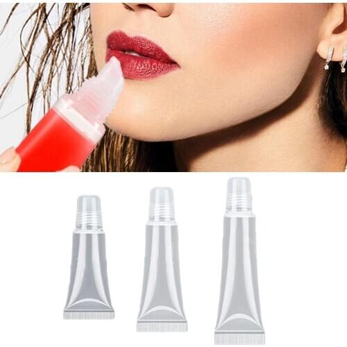 Lip Gloss Base Tube Diy Lip Glaze Making Tools Disposable 8/10/15ml Tools Syringe Tube Makeup Gloss Lip Women P7V5