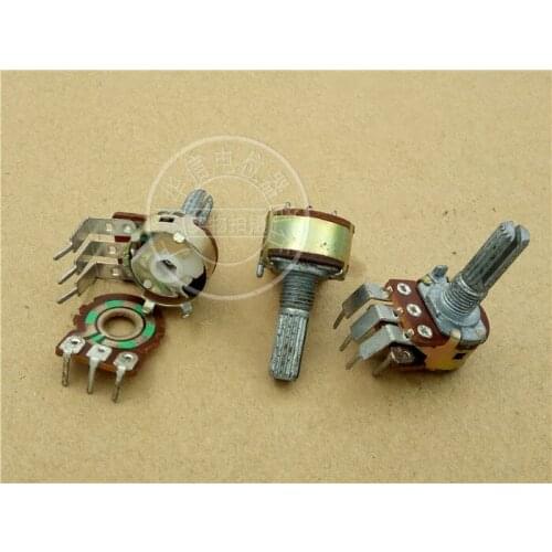 Amplifier volume encoder 16 type double 360 degree turn with step 24 point handle length 20MM rachis switch