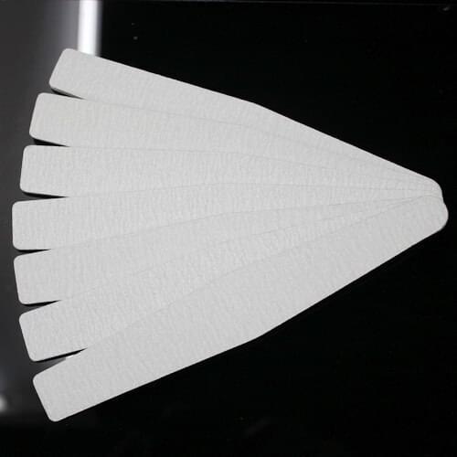 High quality emery board 20pcs/lot 18x2.7cm double side grey color 100/180 grit nail file for nail art