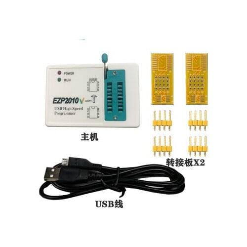EZP2010V High-speed USB SPI Programmer Support24 25 93 EEPROM 25 Flash BIOS Chip No drive required