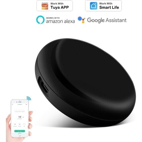 WiFi Smart IR Remote Control For APP Tuya Smart Life Air-conditioner TV Sets Automation Controller Work With Alexa Google Home