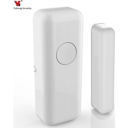 Yobang Security 433Mhz Wireless Door Sensor Door/Window Magnetic Sensor For Video Door Phone/Wifi Doorbell/GSM Alarm etc