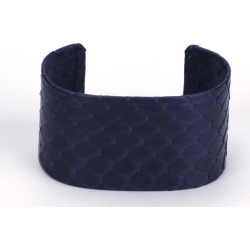 2018 New Arrival Snake Leather Shell Cuff Bangle for Women 4 Colors Popular Copper Jewelry High Quality Charm Bijoux