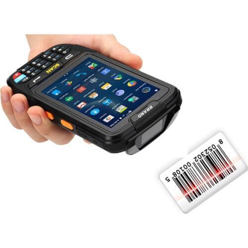 1D 2D laser bar qr code barcode scanner pda Android Rugged Industrial PDA Handheld palmtop mobile computer data taminal
