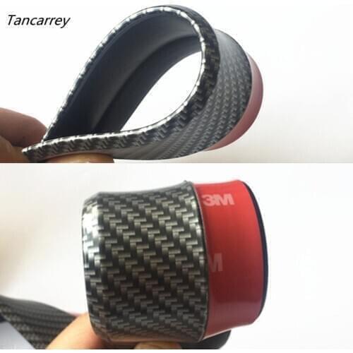 2.5M Car Front Bumper Protector Sticker Styling For solaris opel astra j skoda octavia a5 rapid skoda octavia a7 lancer x polo