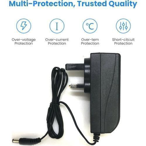 Car Power Charger Power Adapter Charger 12-1.5V 3A Adapter For Power Amplifier Only UK Plug 2.1x5.5mm DC 12-13.5V Output