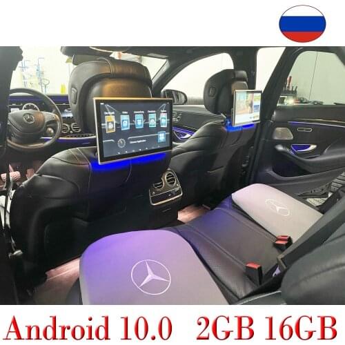 11.6 Inch Android 9.0 Headrest Car Monitor 8 Cores 1920*1080 HD Display 4K Video FM Transmitter Bluetooth Backseat entertainment