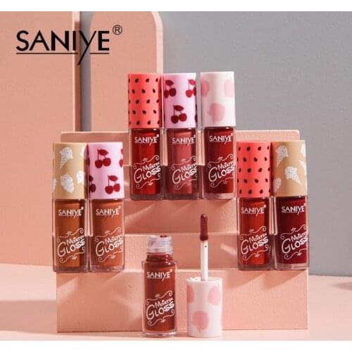 Velvet Matte Non-stick Lip Glaze Not Easy To Fade Lip Gloss Waterproof Natural Ong-lasting Lipstick Women Makeup Cosmetics TSLM1