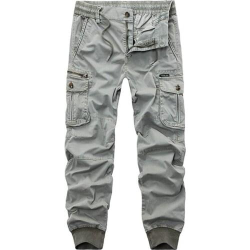 Nice Fashion Safari Style Mens Pants Cotton Camouflage Military Cargo Pants Men Tactical Trousers Overalls Pantalon Homme