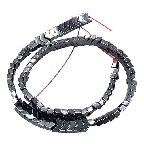 Natural Triangle Arrows Black Hematite Beads 3 4 6 8 10mm Loose Beads Jewelry Making DIY Necklace Bracelet Earring Pendant