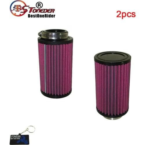 STONEDER 43mm Air Pod Filters For Yamaha Banshee 350 All Years YFZ 350 ATV 26mm Stock Carbs