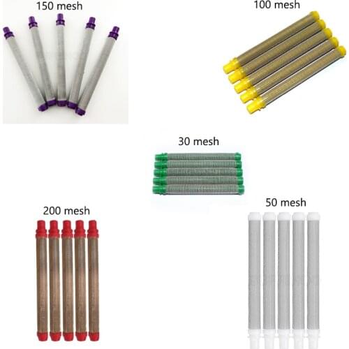 Wagner 89324 Spray Gun Filter 5PCS/10PCS 30/50/100/150/200 Mesh Replacement Gun Filter for Wagner Airless Paint Spray Guns