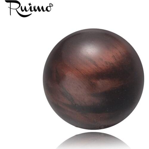 RUIMO Natural Red Tigers-Eye Stone Beads Round Small Hole Beads Charms For Bracelets Jewelry Making Wholesale Accessories