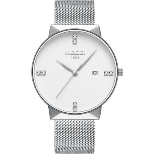 NIBOSI Unisex Adults Watch Men&Women Watch Luxury Famous Top Brand Dress Fashion Watch Quartz Wristwatches Relogio Feminino