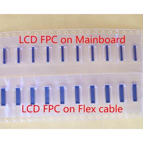 10PCS Original LCD Display FPC Connector For Samsung A30 A305 A305F A30S A307 A307F A40 A405 A405F A40S A407 A407F on Board/Flex