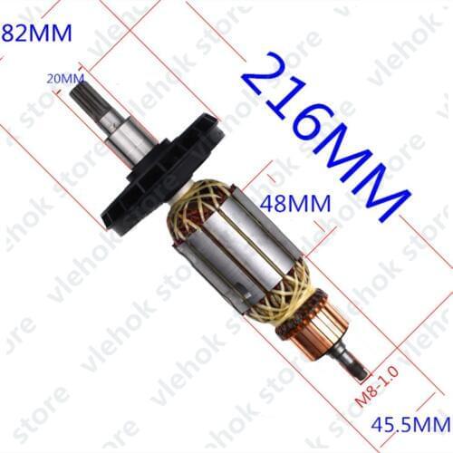 AC 220-240V Armature Rotor replace for BOSCH GBH 8-45D GBH 8-45 GBH8-45DV GSH 9VC GSH9VC Power Tool Accessories Electric tools