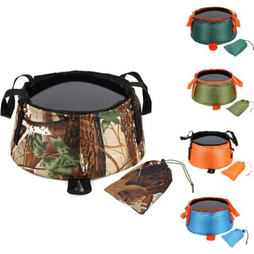 Portable Collapsible Basin Camping Washbasin Bucket Fishing Folding Basin Foot Bath Sink Washing Basket Spa Foot Bath Bucket