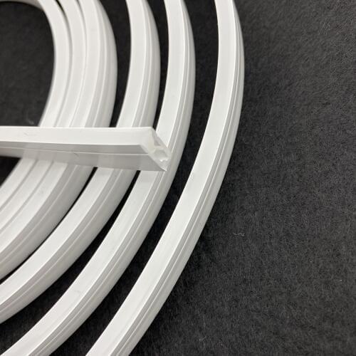 Size: 04mm*10mm,silicon frosted neon tube,side view,used for PCBWidth:5mm;120° Beamangle