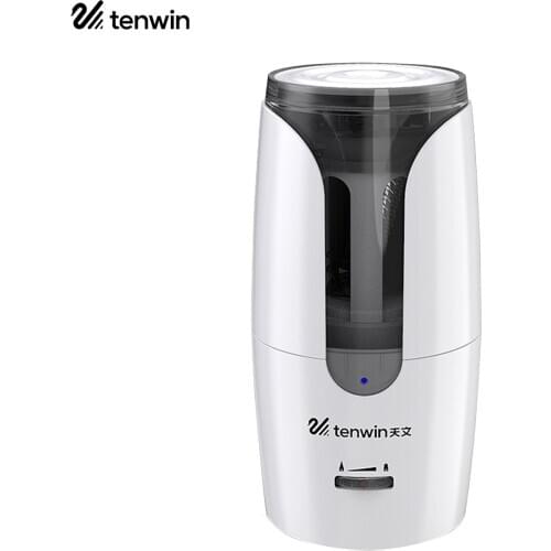 Heavy-Duty Helical Blade Automatic Electric Pencil Sharpener to Fast Sharpen Adjustable Sharpness for 6-12mm Pencil for Students