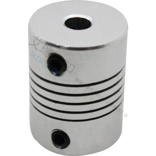 SWMAKER 5 mm Shaft Flexible Coupling - Aluminum Flex Coupler flexible coupler coupling for reprap CNC spare parts