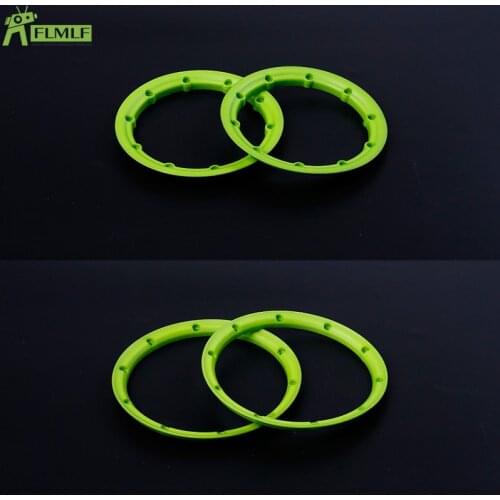 High Strength Nylon Outside & Inside Wheel Beadlock Rim Set for 1/5 HPI ROFUN BAHA ROVAN KM BAJA 5B 5T 5SC LOSI 5IVE T Toy Parts