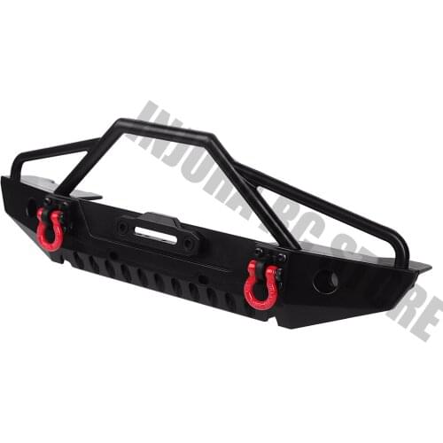 1pcs Plastic Front/Rear Bumper with Metal Tow Hook for RC Car 1/10 Axial SCX10 & SCX10II 90046