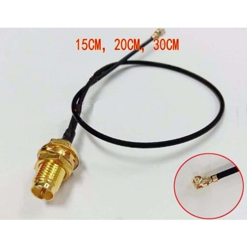 Free shipping 10pc ipex to SMA Female Adapter cable 5CM-100CM Extension Cord 1.13 uFL Adapter Pigtail Cable for wifi IPEX