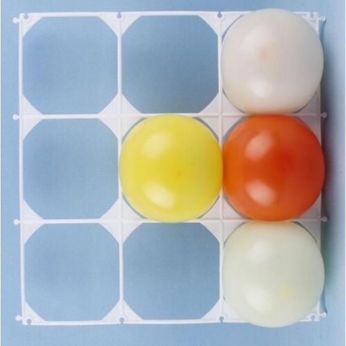 100pcs Balloon Mesh Wall Balloon grid Carnival Party Supplies Birthday 4 holes/ 9holes grids Grids Wedding Decorations SN1345