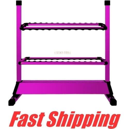 24 grid Aluminum alloy Boat Fishing rod holder Trekking pole storage rack yacht fishing rod bracket Hardware fish gear Fitting