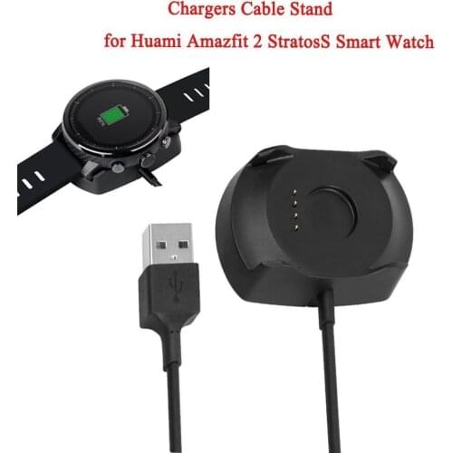 4-Pin Charger Cradle Charging Dock Station for Huami 2 Amazfit Stratos 2S Smart Watch Fast Charger