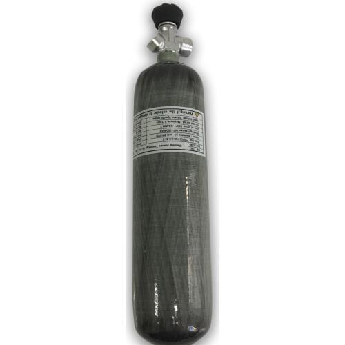 AC10321 3L Pcp Tank With Valve Mini Paintball Air Gun Target Shooting /For Diving 300Bar Compressed Carbon Air Cylinder/Bottle