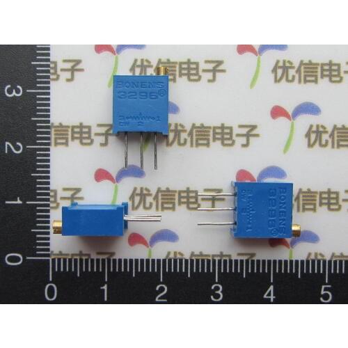Free shipping 3296W potentiometer 102 (1K) multi-turn precision adjustable resistance