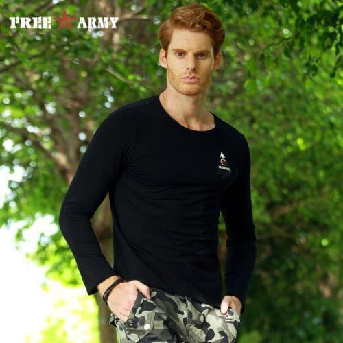 Free Army Men's Long Sleeve T-Shirts