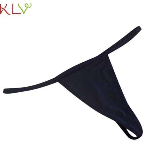 G String Sexy Lingerie Period Panties Solid Satin Female Underwear Women Thong Briefs T G-string Tanga Casual Bragas Mujer 19Dec