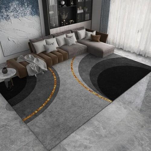 Hot Sale Living Room Geometric Carpets Sofa Floor Decoration Rug Bedroom Washable Large Rugs Modern Home Balcony Corridor Carpet