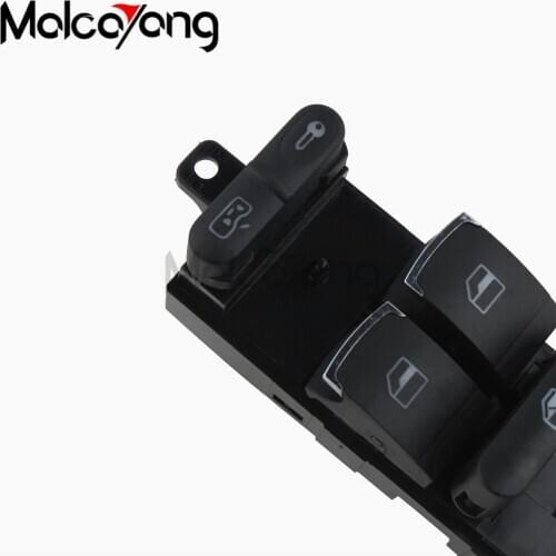 Chrome Master Window Controller Switch For J/etta Golf G/TI MK4 Passat B5 Driver Side 3BD959857 3BD 959 857 1998-05 Banwinoto