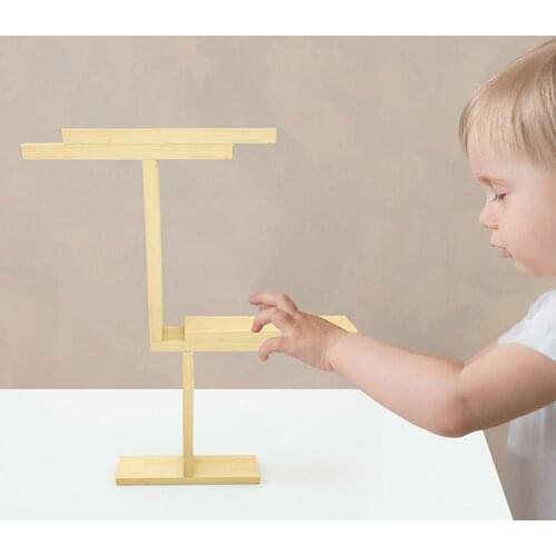 Building Blocks Toy Hand-eye Coordination Solid Early Education Stacking Wooden Block Toys Train Logical Thinking Analyze Skills