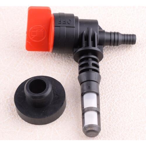 LETAOSK Shut Off Valve Gas Fuel Grommet Filter Tanks Fit for Briggs&Stratton 80270GS 80270 78299 192980GS 208961 Generator